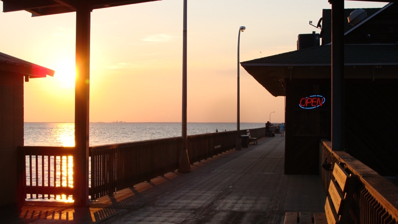 Fishing at Fairhope Municipal Pier